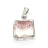 Stone Glass Gravel Pendants Jewelry DIY Making Earring Necklaces