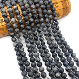 Glitterstone Round Beads 6/8/10mm for DIY Jewelry