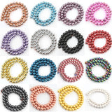 Natural Stone Silver Plated Hematite Beads Round Spacer Beads 3/4/6/8/10mm