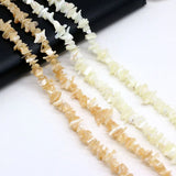Mother of Pearl Shell Gravel Beads for Jewelry Making