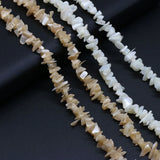 Mother of Pearl Shell Gravel Beads for Jewelry Making