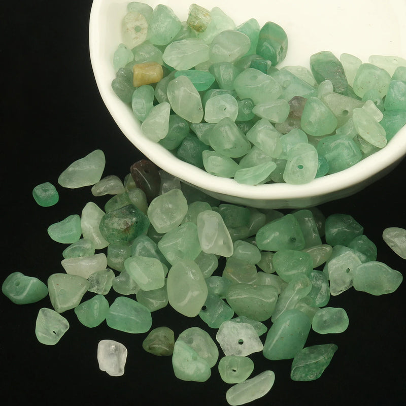 Crystal Quartz Stone Gravel Beads Bulk Specimen for Bracelet Making