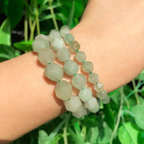 Green Aventurine Faceted Jade Beads for Jewelry Making 15''