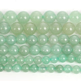 Green Aventurine Round Loose Beads for Jewelry Making DIY Bracelets Necklace