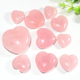Rose Quartz Chakra Pink Crystal Heart