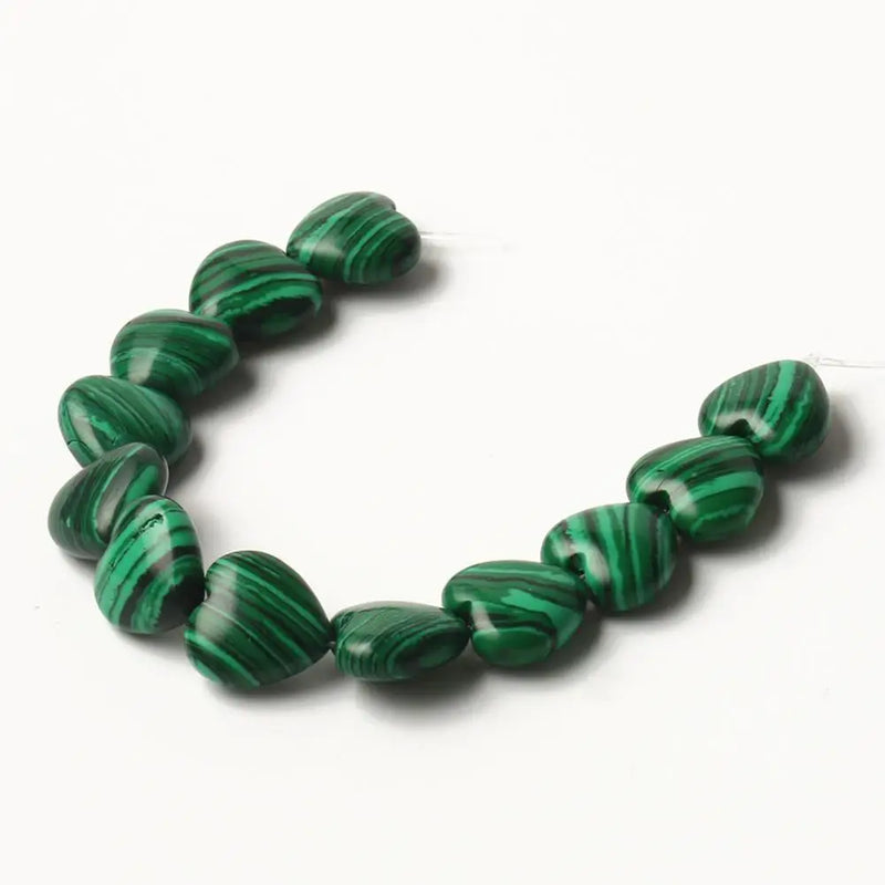 Heart Shape Natural Stone Beads for DIY Necklace Bracelet