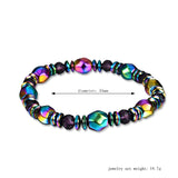 Vintage Hematite Metal Magnetic Therapy Bracelet for Arthritis Pain Relief