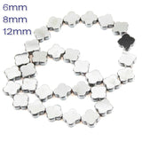 Hematite Four-leaf Clover Beads for DIY Jewelry Making