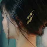Hetian Jade Hair Clip Ancient Hong Kong Style Senior Female Jewelry