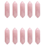 Amethyst Red Agate Rose Quartz Pendant Charms for DIY Chakra Jewelry