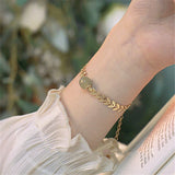 High Hetian Jade Bead Bracelet Vintage French Lovely Ladies Gift