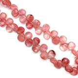 Drop-shaped Multi-faceted Beads DIY Jewelry Accessories