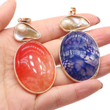Agates Pendants Necklace Pendant for Jewelry Making DIY Necklace