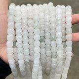 Natural Stone Ice Green Jade Drum Barrel Shape Beads 9*10mm