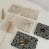 Natural Stone Ins Wind Net Red Photography Props Jewelry Pendulum Storage Tray
