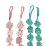 Natural Stone Car Hanging Decoration Tassel Home Wall Decor