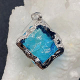 Irregular Cube Crystal Pendant 18-23mm Charm DIY Jewelry Making