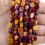 Mookaite Jaspers Beads 8-10mm 15" for Jewelry Making