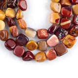 Mookaite Jaspers Beads 8-10mm 15" for Jewelry Making