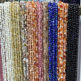 Natural Stone Oval Quartz Chips Beads Jewelry Making DIY Bulk
