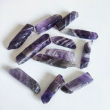 Natural Stone Irregular Pendant Quartz Agates Healing Crystal Tiger Eye Amethyst