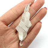 Natural Stone Irregular Rhombus Crystal Pendant 20-80mm DIY Necklace Earrings