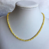 Multicolor Ruby Jade Roundel Faceted Necklace 40+5CM Chocker Beads