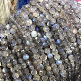 Labradorite Beaded Faceted Spacer Beads for Jewelry Making