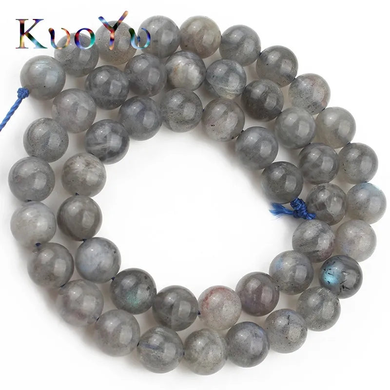 Labradorite Beads Round Loose Beads For Jewelry Making 15inches 6 8 10 12mm