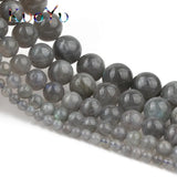 Labradorite Beads Round Loose Beads For Jewelry Making 15inches 6 8 10 12mm