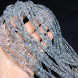 Labradorite Moonstone Bead Chokers Necklace for Women