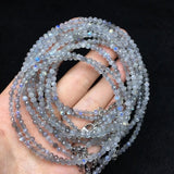 Labradorite Moonstone Bead Chokers Necklace for Women