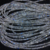 Labradorite Moonstone Bead Chokers Necklace for Women