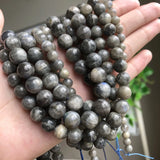 Labradorite Round Loose Stone Beads 4-12mm 15in