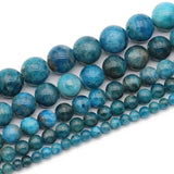 Lake Apatite Round Spacers Beads 4/6/8/10/12mm