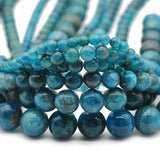 Lake Apatite Round Spacers Beads 4/6/8/10/12mm