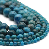 Lake Apatite Round Spacers Beads 4/6/8/10/12mm