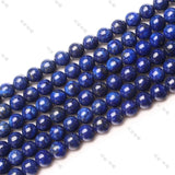 Lapis Lazuli Round Beads for Jewelry Making