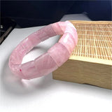 Natural Stone Lapis Men Bracelet High Faceted Watch Band Shape Elastic Cord
