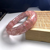 Natural Stone Lapis Men Bracelet High Faceted Watch Band Shape Elastic Cord