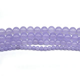 Chalcedony Jades Round Beads 4-12MM DIY Bracelet Necklace