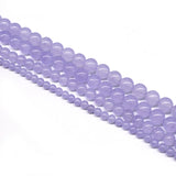 Chalcedony Jades Round Beads 4-12MM DIY Bracelet Necklace
