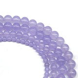 Chalcedony Jades Round Beads 4-12MM DIY Bracelet Necklace