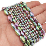 Light Purple Hematite Spacer Beads 3-6MM Oval
