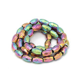 Light Purple Hematite Spacer Beads 3-6MM Oval