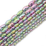 Light Purple Hematite Spacer Beads 3-6MM Oval