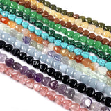 Heart Shape Agated Quartz Natural Stone Loose Beads 10x10mm