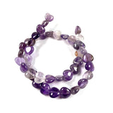 Heart Shape Agated Quartz Natural Stone Loose Beads 10x10mm