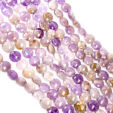 Natural Stone Loose Beads Agate Crystal Fluorite Semi-finished Beads