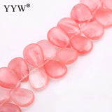 12mm Sea Opal White Natural Stone Loose Beads for DIY Jewelry Making